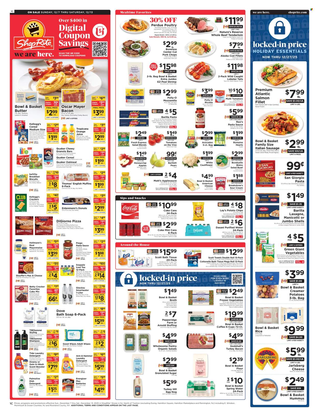ShopRite ad - 12/07/2025 - 12/13/2025. Page 2
