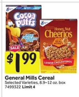 General Mills Cereal