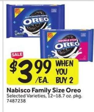 Nabisco Family Size Oreo