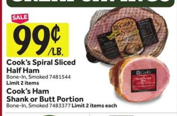Cook's Spiral Sliced Half Ham