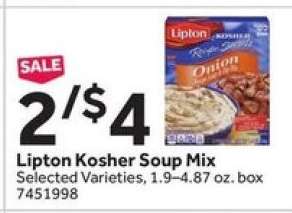 Lipton Kosher Soup Mix