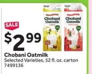 Chobani Oatmilk