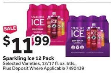 Sparkling Ice 12 Pack