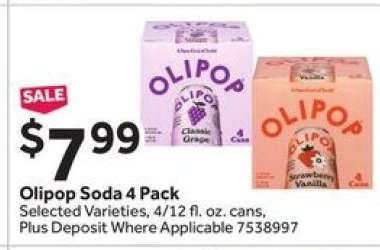 Olipop Soda 4 Pack
