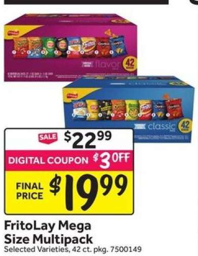FritoLay Mega Size Multipack