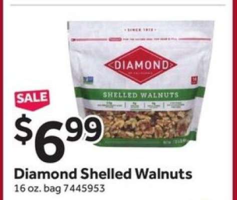 Diamond Shelled Walnuts