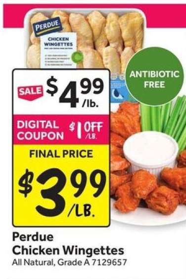 Perdue Chicken Wingettes