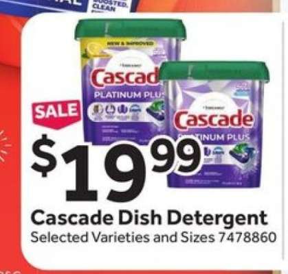 Cascade Dish Detergent