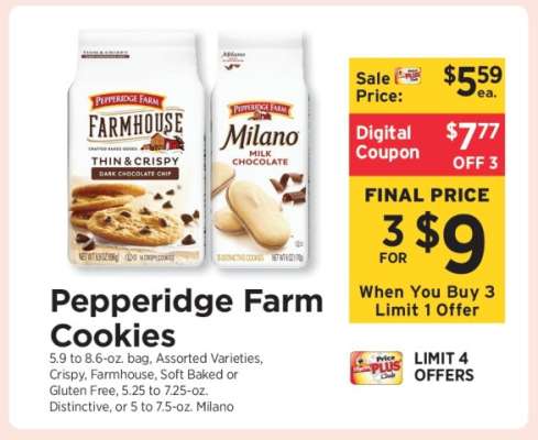 Pepperidge Farm Cookies