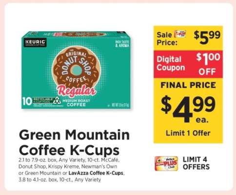 Green Mountain Coffee K-Cups