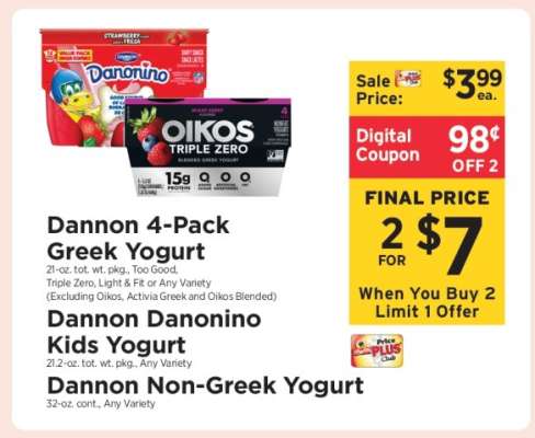 Dannon yogurt