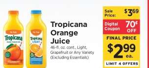 Tropicana Orange Juice