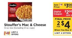 Stouffer’s Mac & Cheese