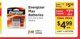 Energizer Max Batteries