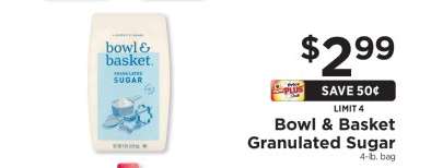 Bowl & Basket Granulated Sugar