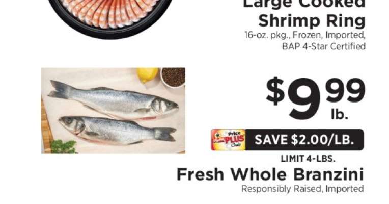 Fresh Whole Branzini