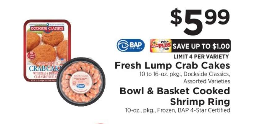 Fresh Lump Crab Cakes