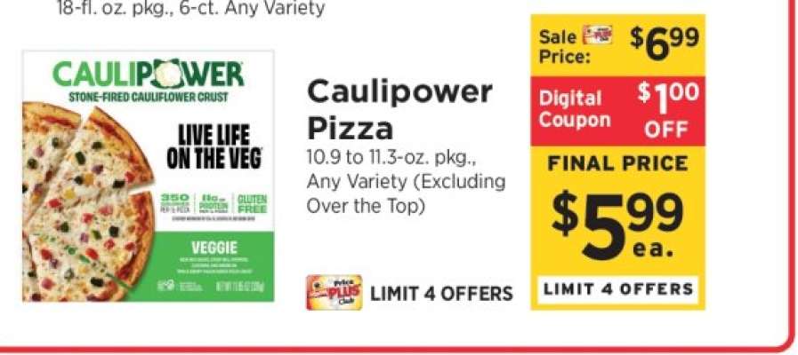 Caulipower Pizza