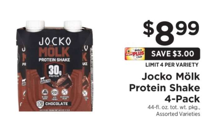 Jocko Mölk Protein Shake 4-Pack