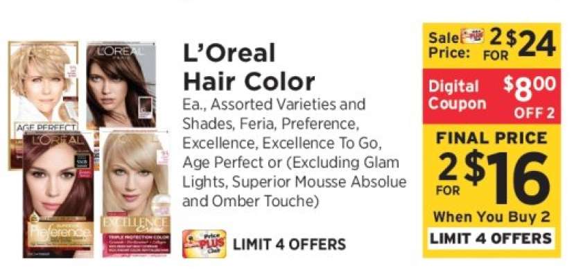 L'Oréal Hair Color*
