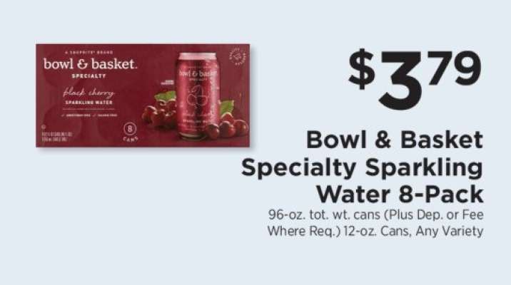 Bowl & Basket Specialty Sparkling Water 8-Pack