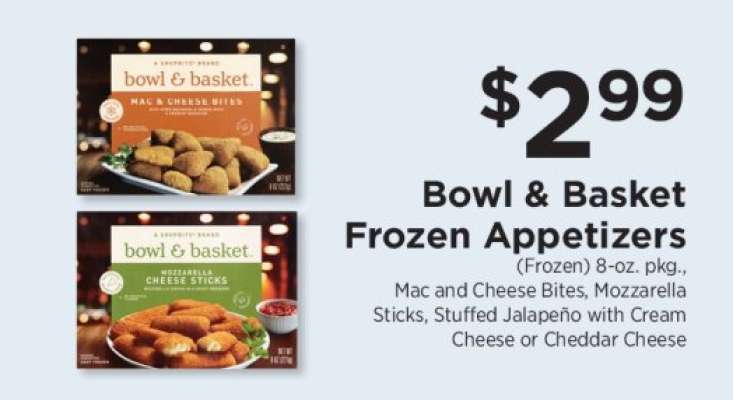 Bowl & Basket Frozen Appetizers