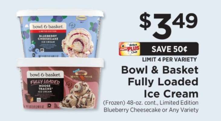 Bowl & Basket Fully Loaded Ice Cream