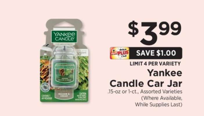 Yankee Candle Car Jar