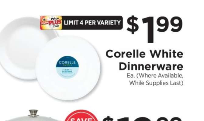 Corelle White Dinnerware