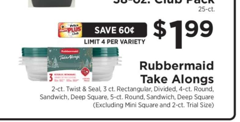 Rubbermaid Take Alongs