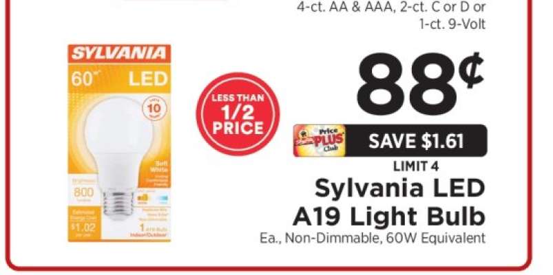 Sylvania LED A19 Light Bulb