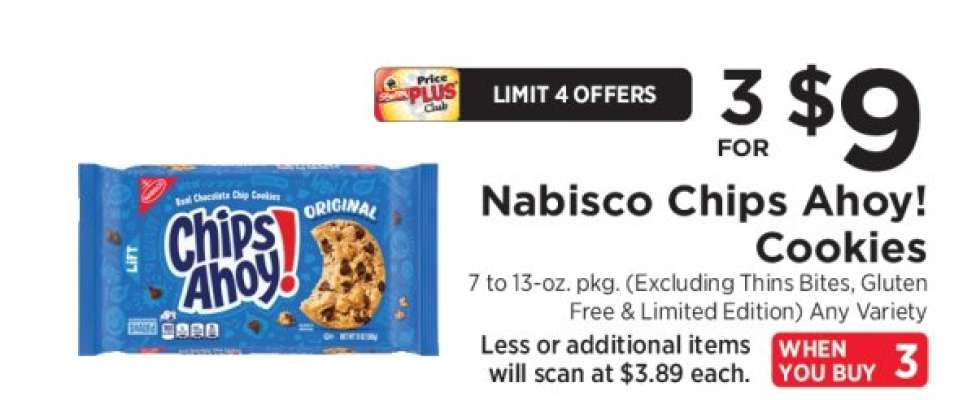 Nabisco Chips Ahoy! Cookies