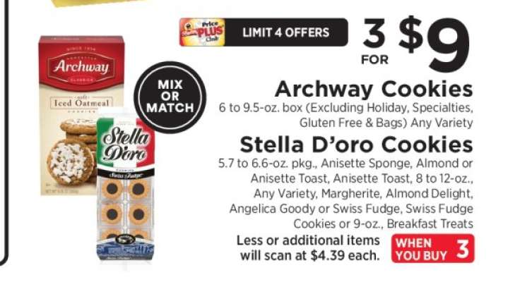 Archway Cookies / Stella D’oro Cookies