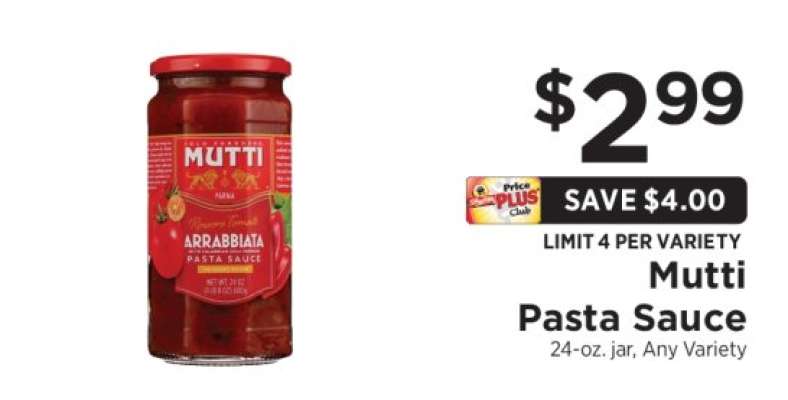 Mutti Pasta Sauce