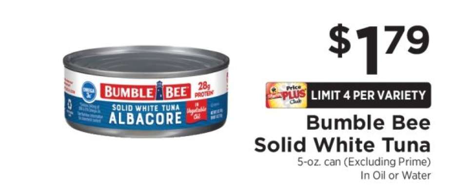 Bumble Bee Solid White Tuna