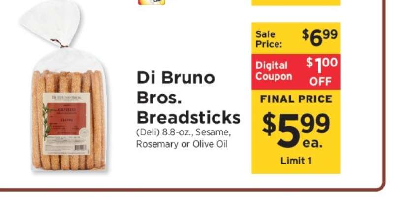 Di Bruno Bros. Breadsticks