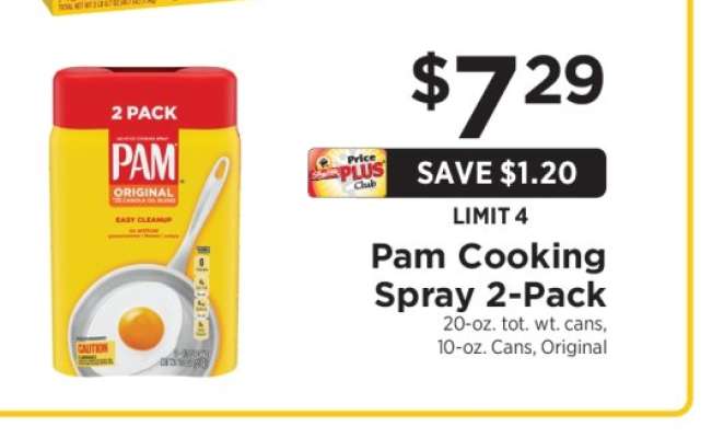 Pam Cooking Spray 2-Pack