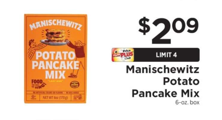 Manischewitz Potato Pancake Mix