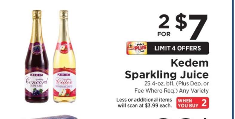Kedem Sparkling Juice