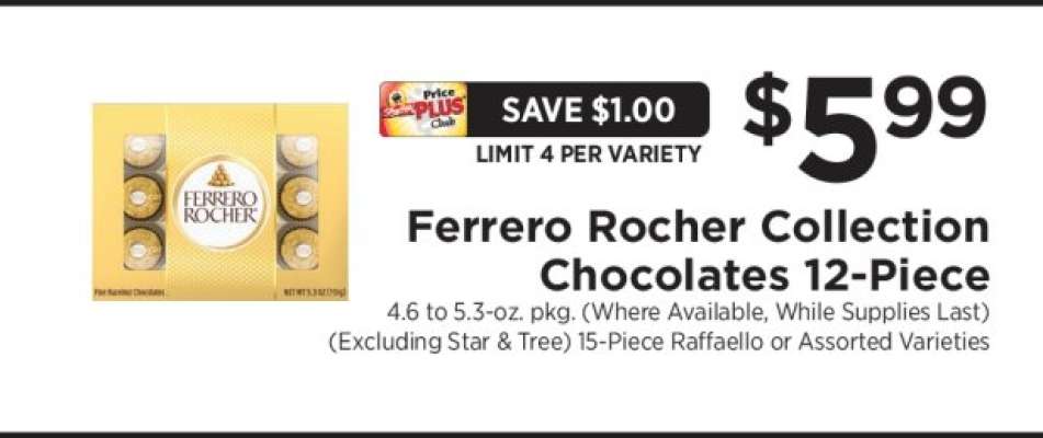 Ferrero Rocher Collection Chocolates 12-Piece