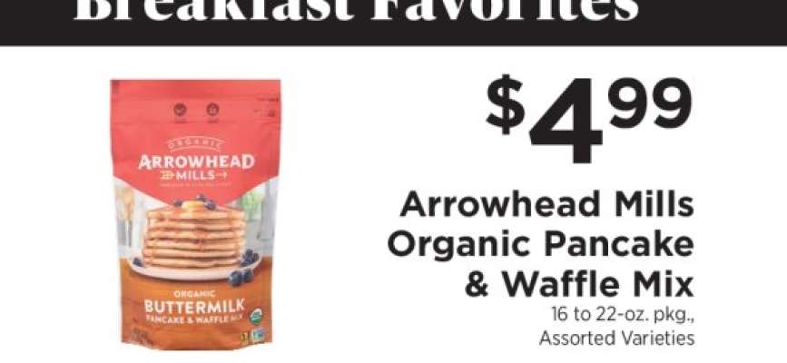 Arrowhead Mills Organic Pancake & Waffle Mix