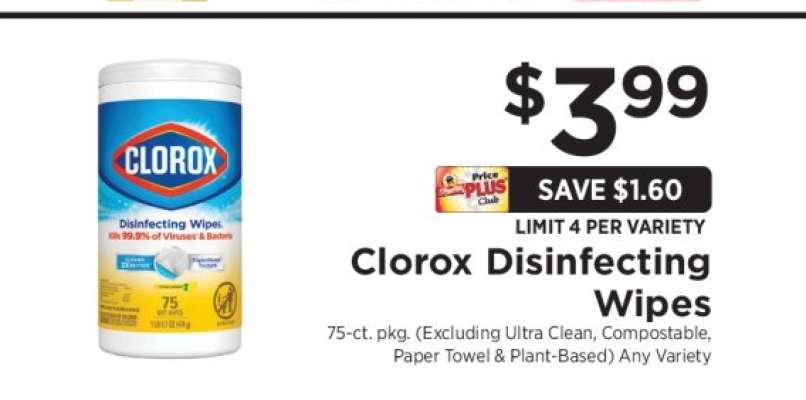 Clorox Disinfecting Wipes