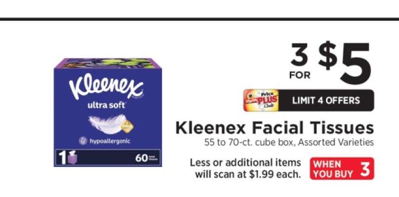 Kleenex Facial Tissues