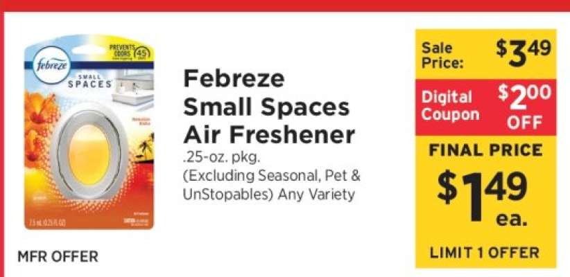 Febreze Small Spaces Air Freshener