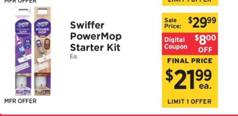 Swiffer Powermop Starter Kit*