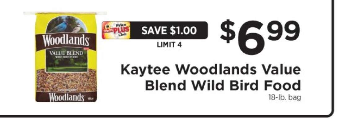 Kaytee Woodlands Value Blend Wild Bird Food