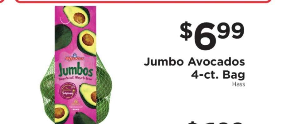 Jumbo Avocados