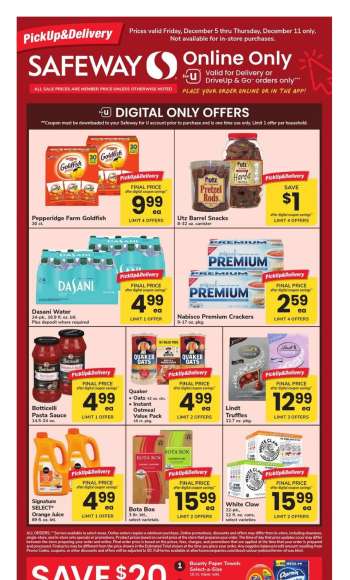 Safeway Flyer - 12/05/2025 - 12/11/2025.