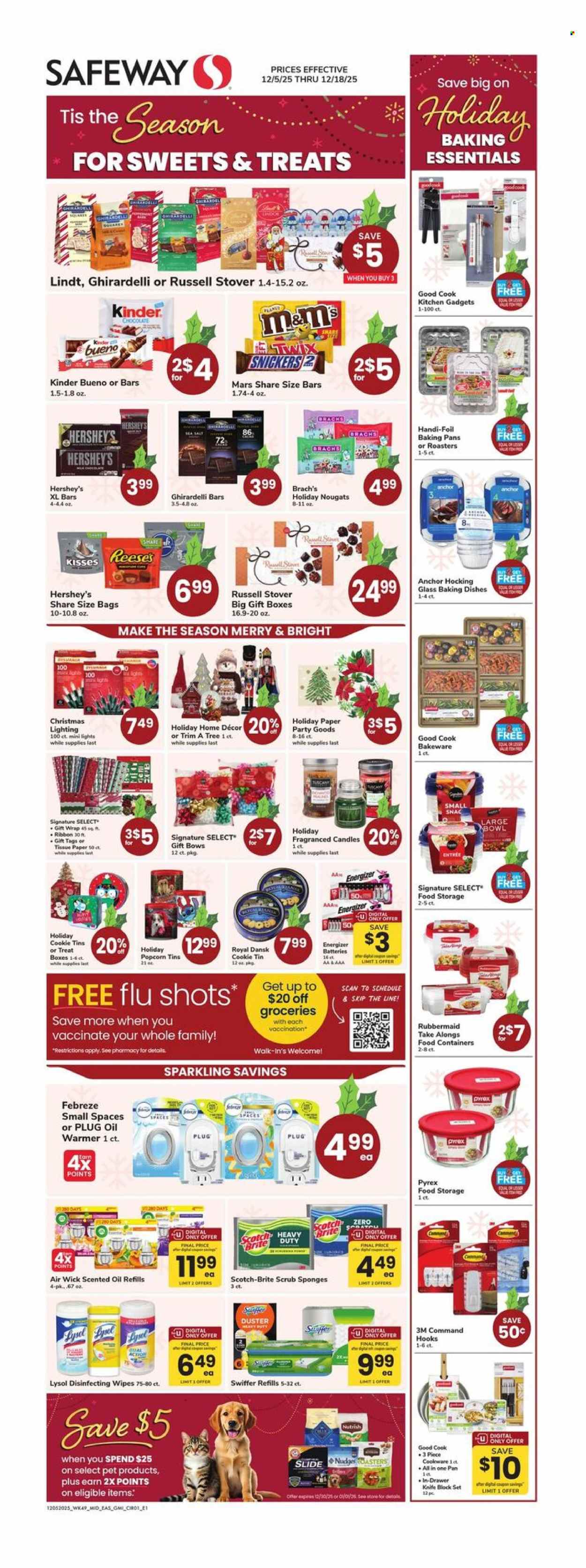 Safeway ad - 12/05/2025 - 12/18/2025. Page 1