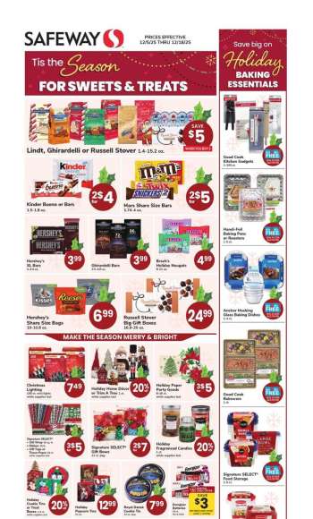 Safeway Flyer - 12/05/2025 - 12/18/2025.